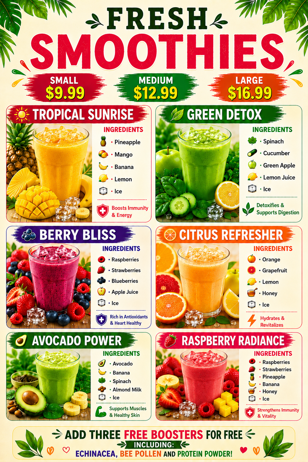 Organic Smoothies for good health