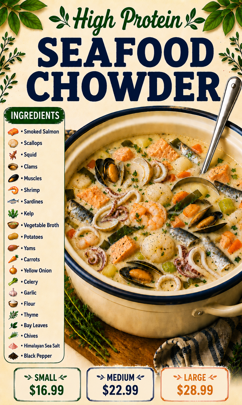 Seafood Chowder
